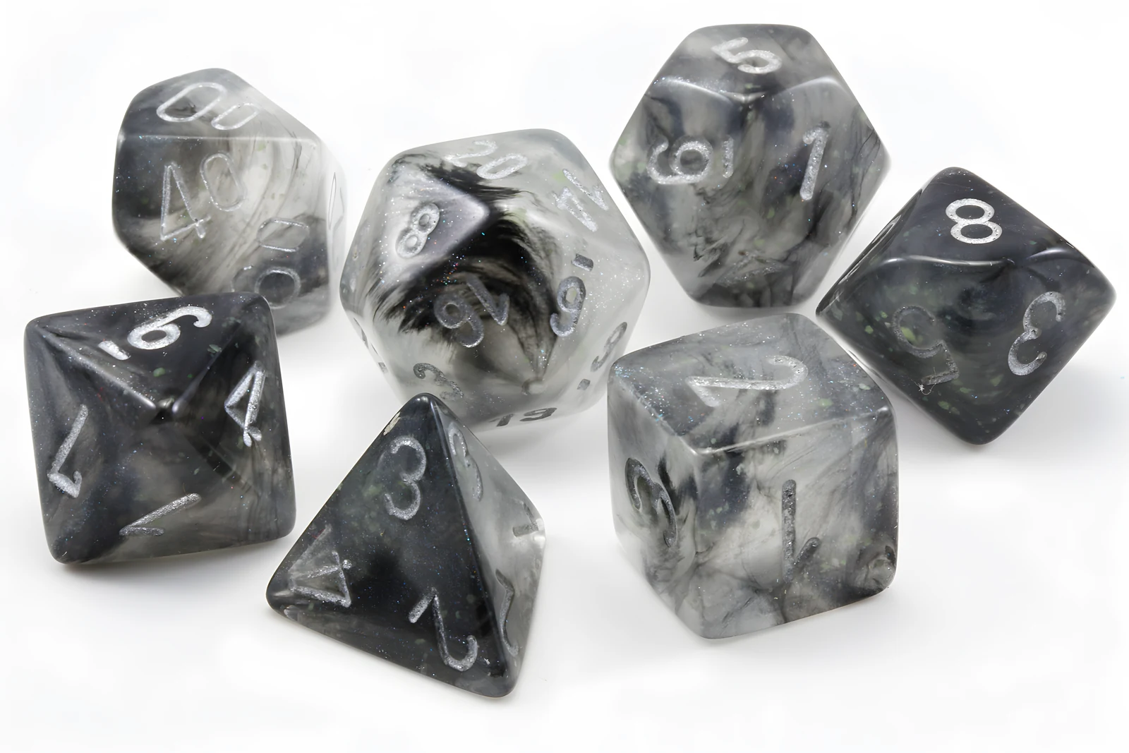 Borealis Light Smoke & Silver full set photo 1