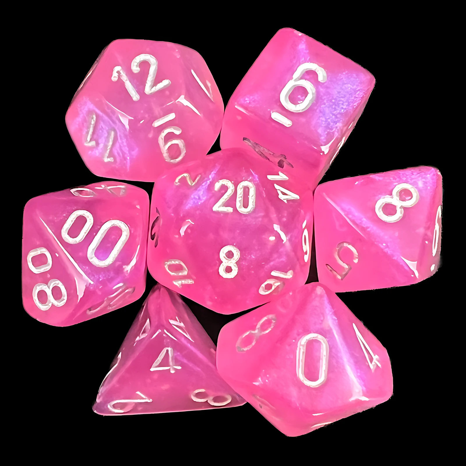 Borealis Pink & Silver full set photo 1