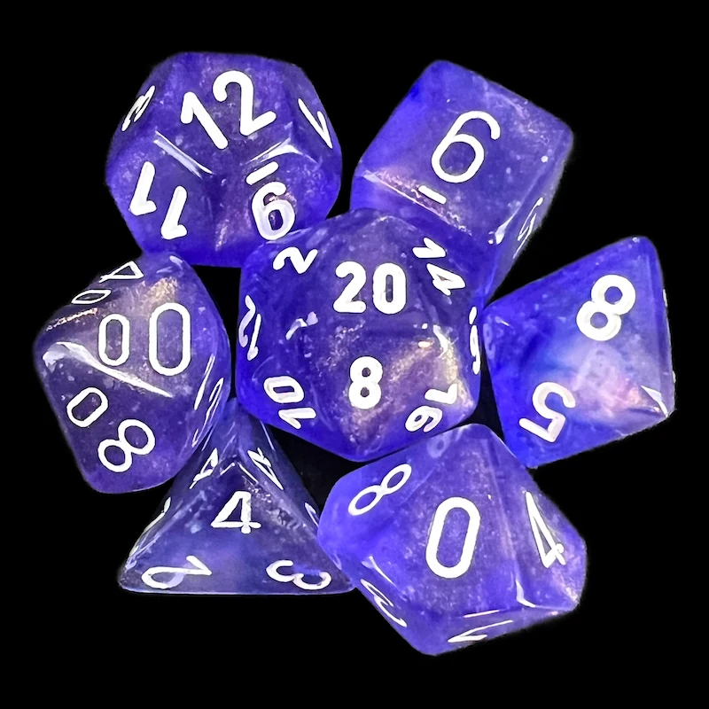 Borealis Purple & White full set photo 1