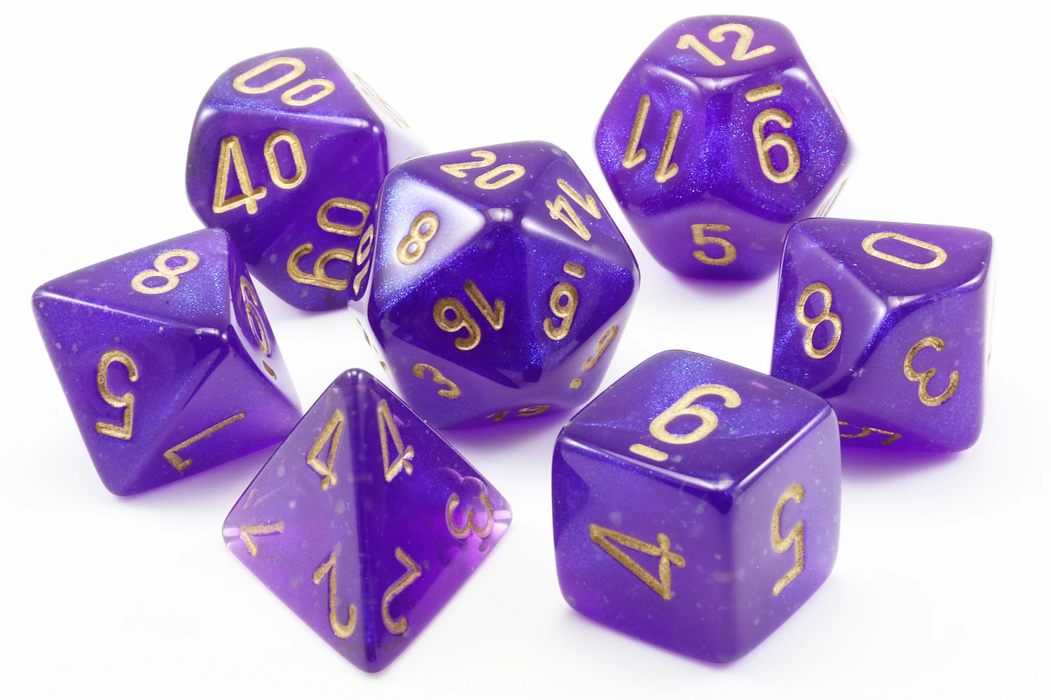Borealis Royal Purple & Gold full set photo 1