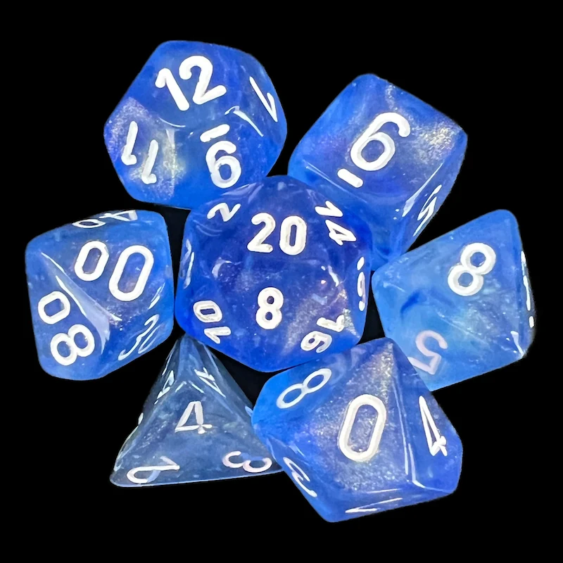 Borealis Sky Blue & White full set photo 1