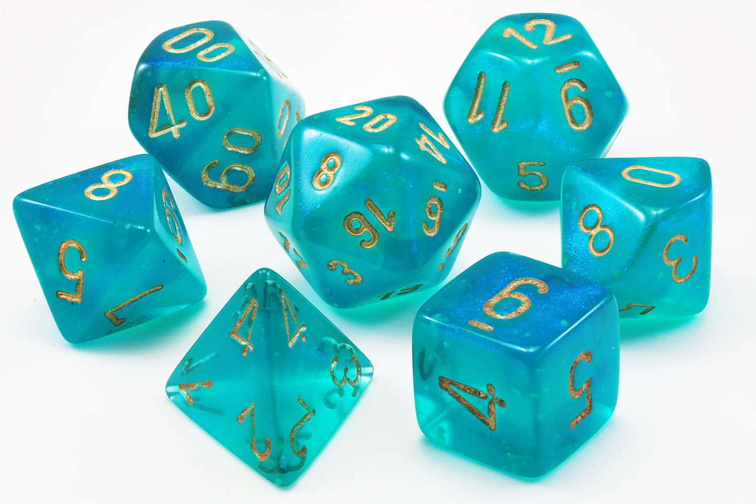 Borealis Teal & Gold full set photo 1