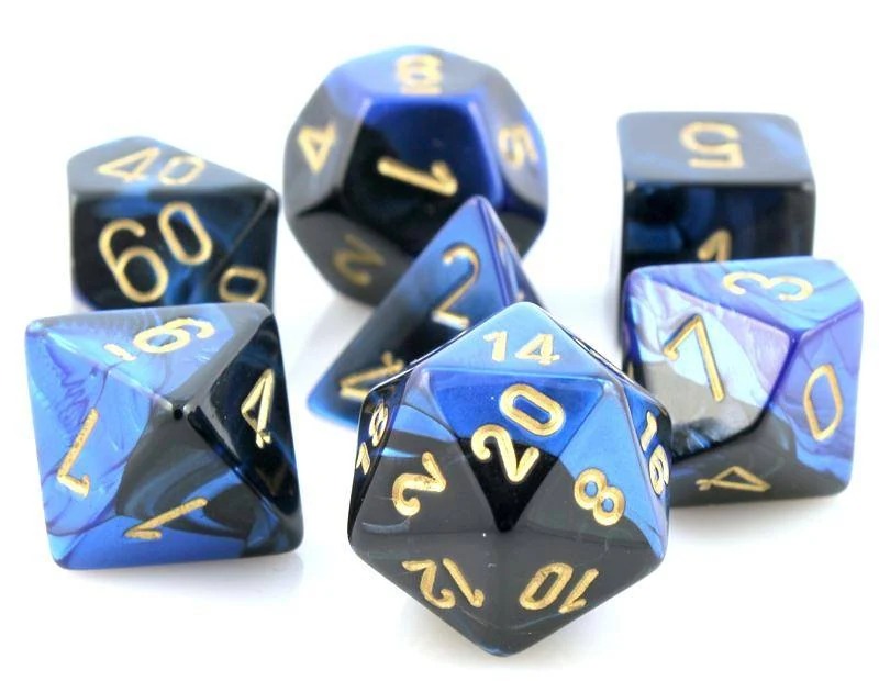 Gemini Black-Blue & Gold full set photo 1