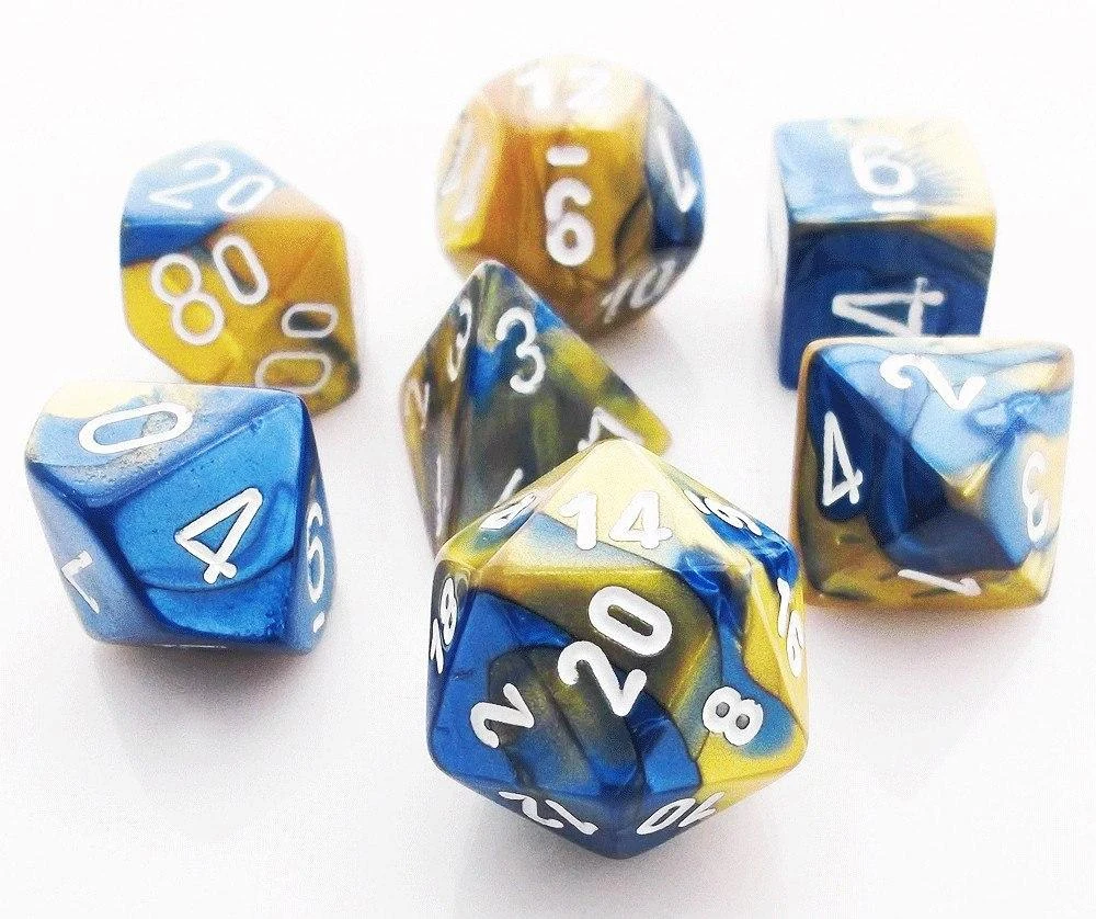 Gemini Blue-Gold & White full set photo 1
