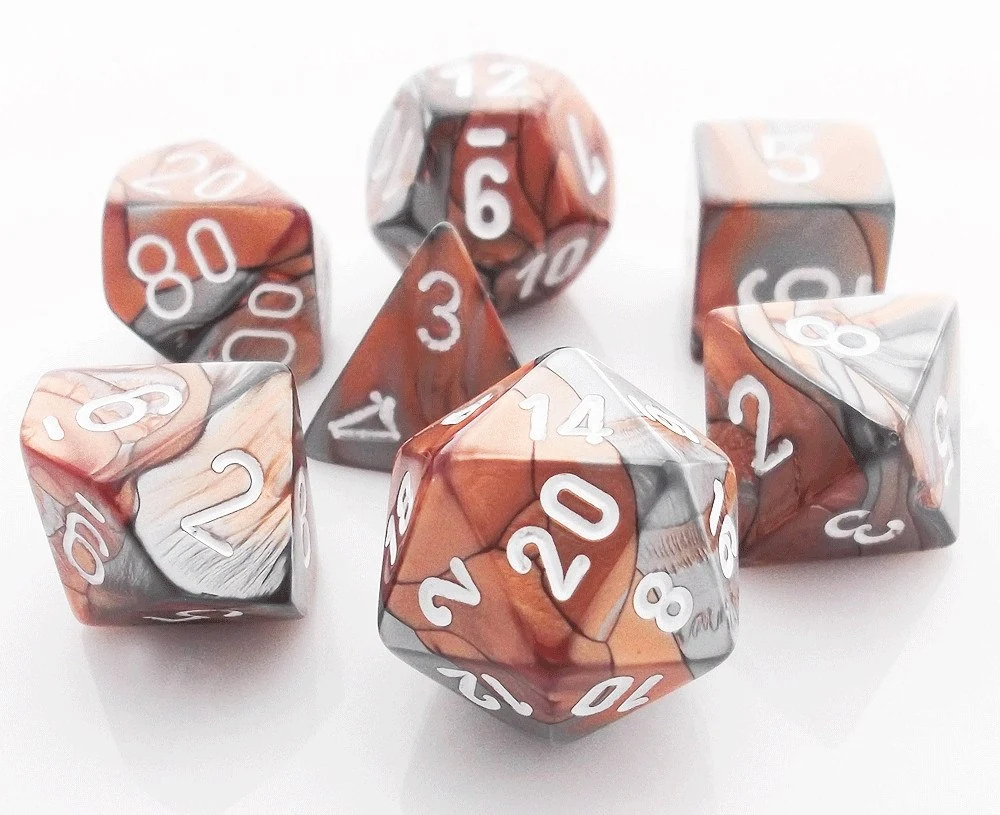 Gemini Copper-Steel & White full set photo 1
