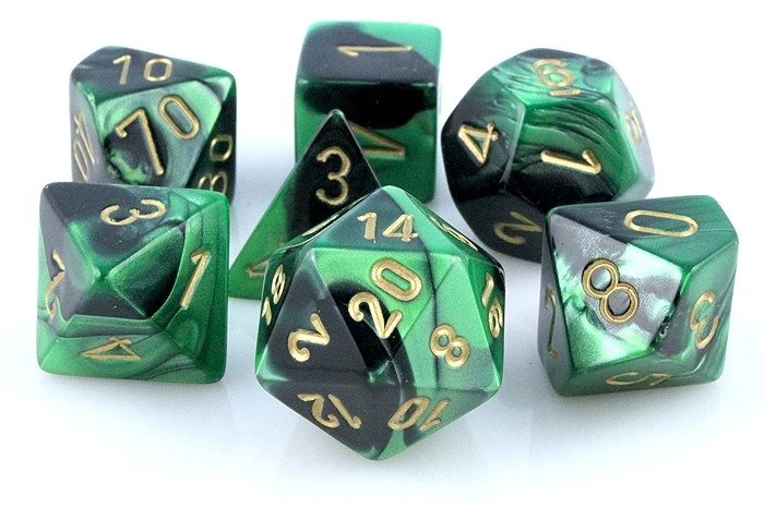 Gemini Green-Black & Gold full set photo 1
