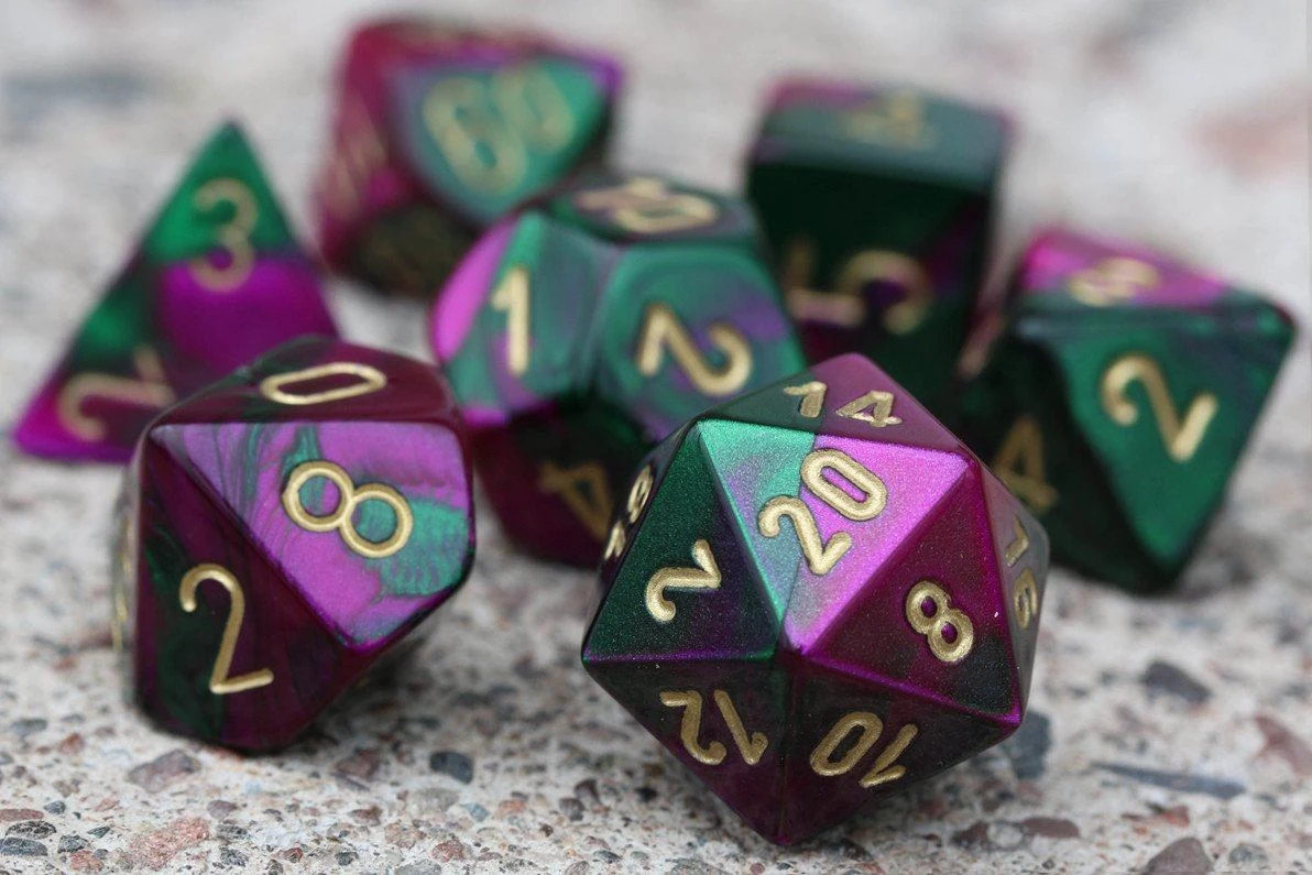 Gemini Green-Purple & Gold full set photo 2