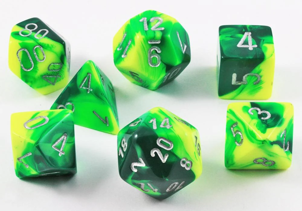 Gemini Green-Yellow & Silver full set photo 1