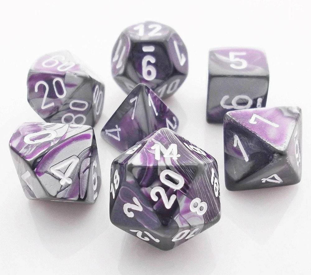 Gemini Purple-Steel & White full set photo 1