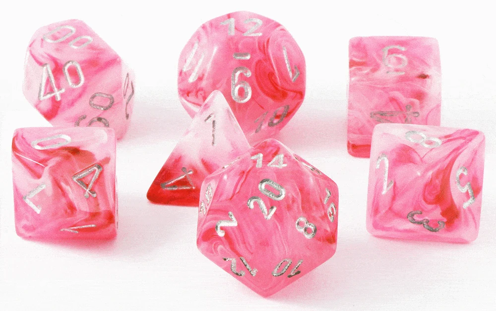 Ghostly Glow Pink & Silver full set photo 1
