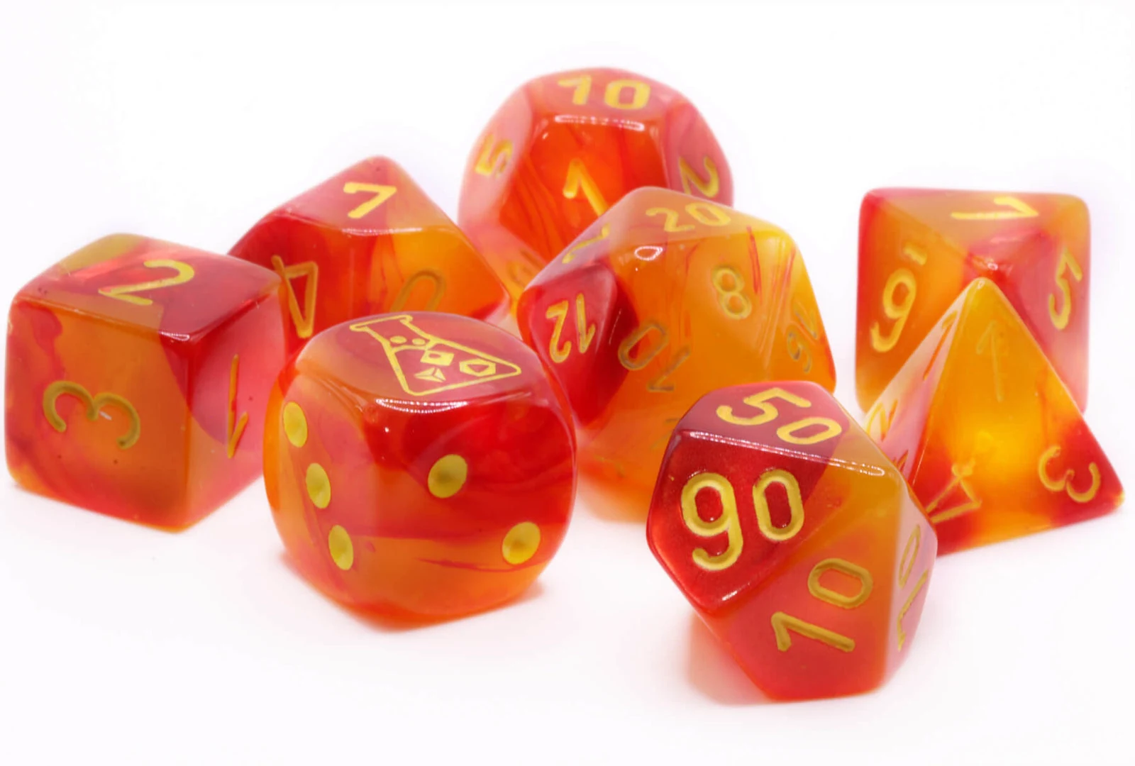 Lab Gemini Gellow Red & Yellow full set photo 1
