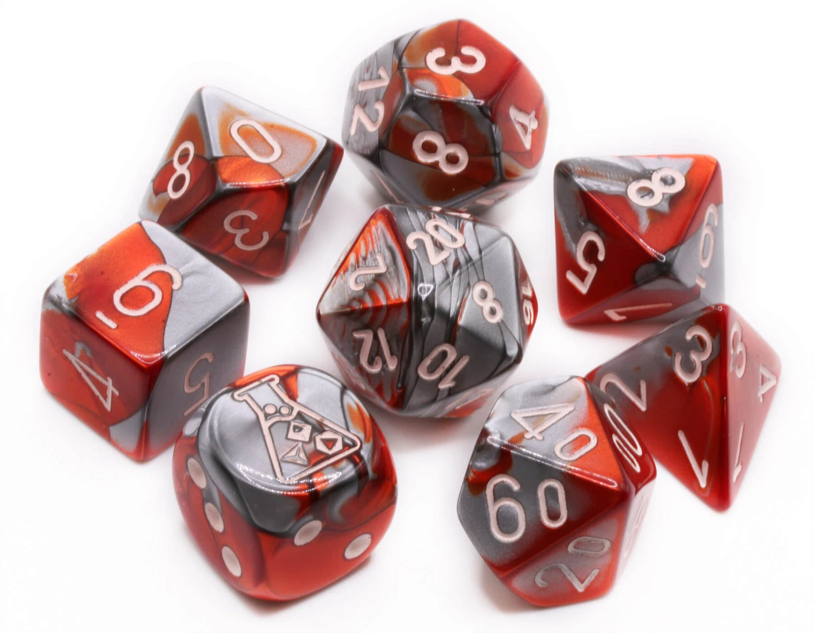 Lab Gemini Red-Steel & White full set photo 2