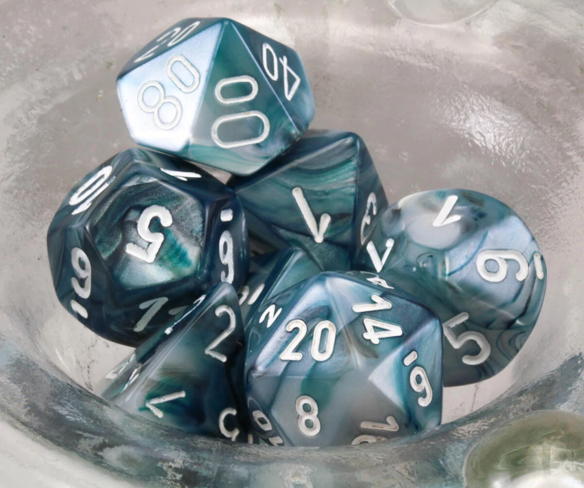 Lustrous Slate & White full set photo 3