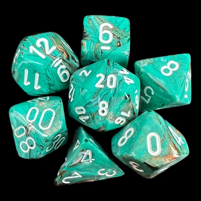 Marble Oxi-Copper & White full set photo 1