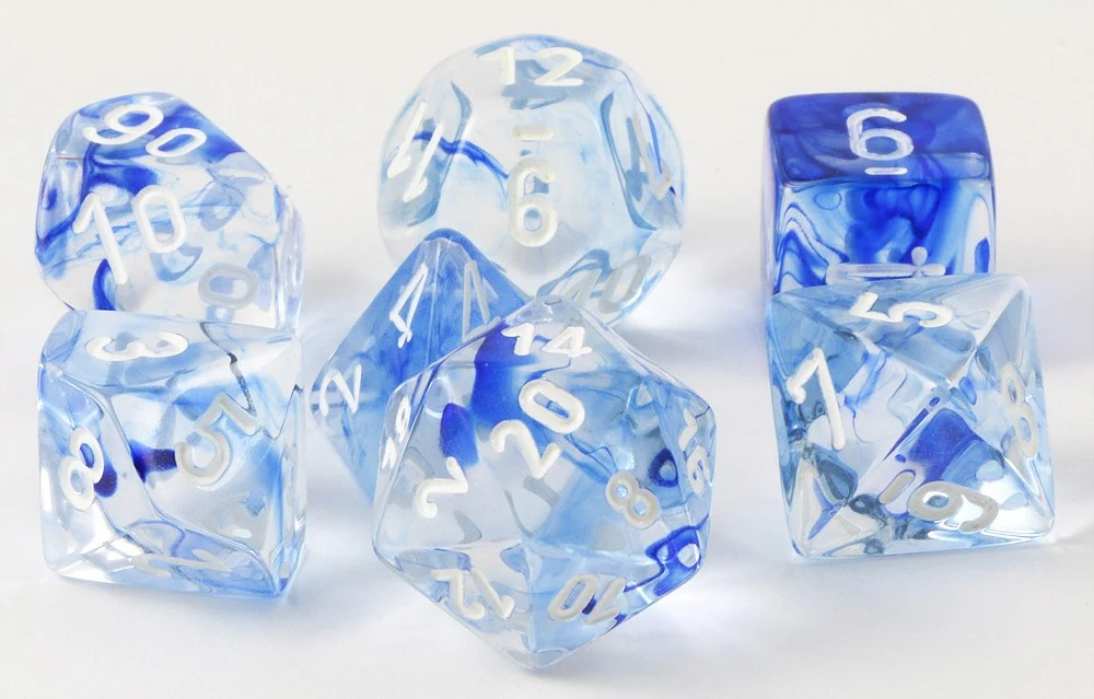 Nebula Blue & White full set photo 1