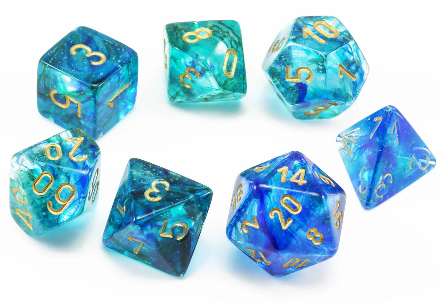 Nebula Oceanic & Gold full set photo 3