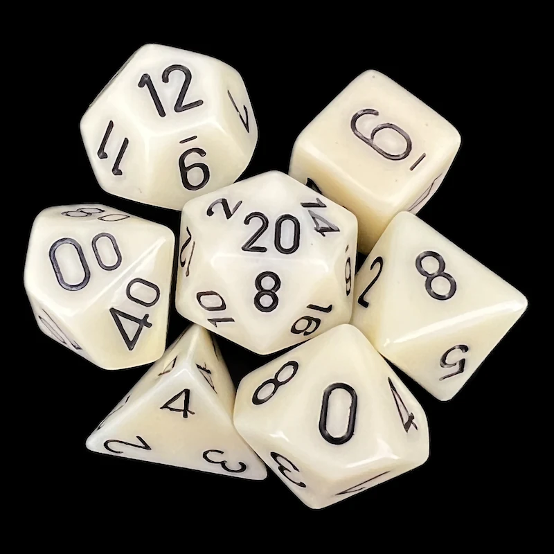 Opaque Ivory & Black full set photo 1