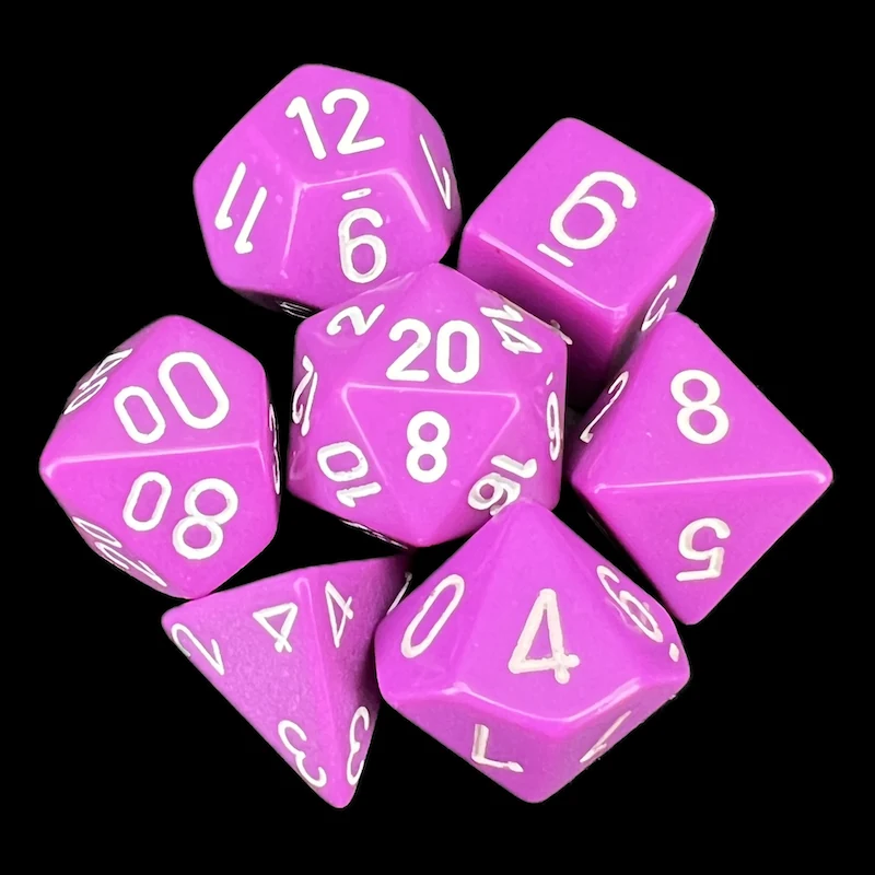 Opaque Light Purple & White full set photo 1