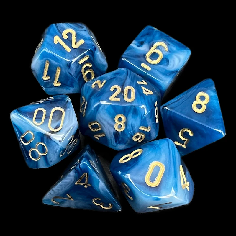 Phantom Teal & Gold full set photo 1