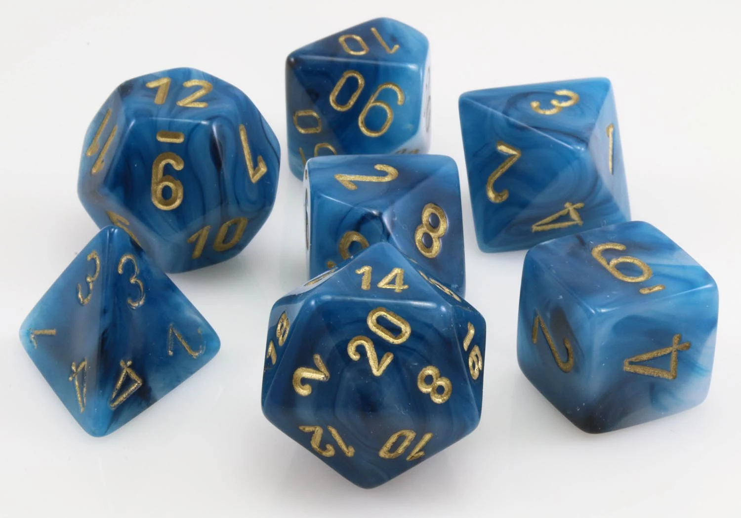 Phantom Teal & Gold full set photo 2