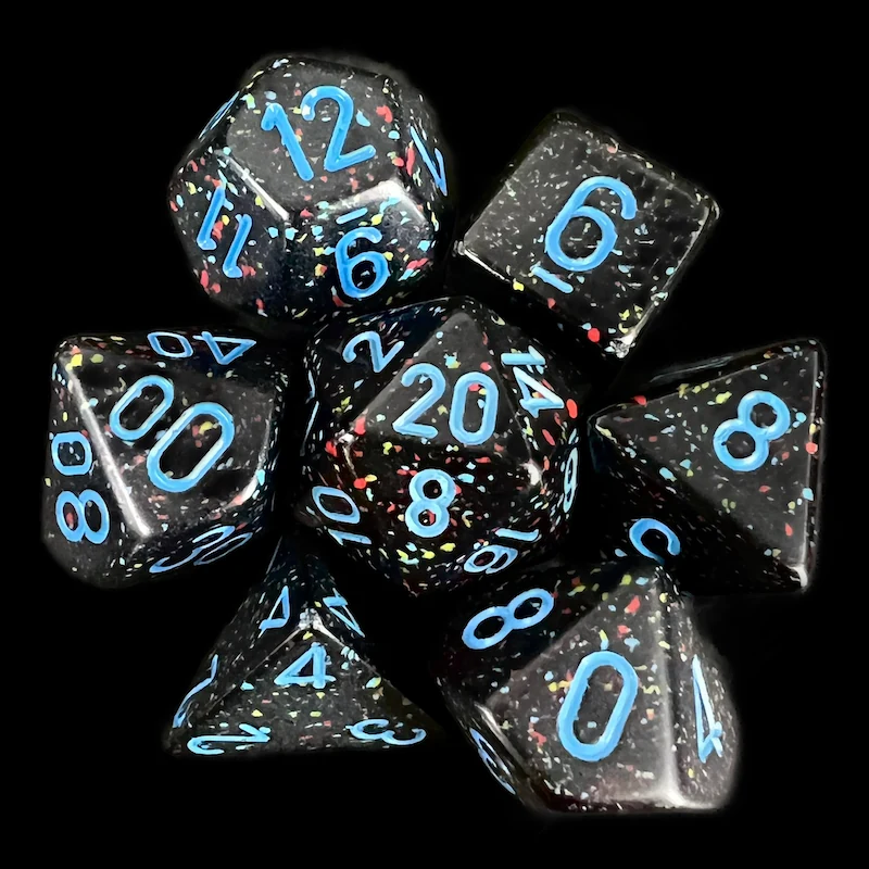 Speckled Blue Stars full set photo 1