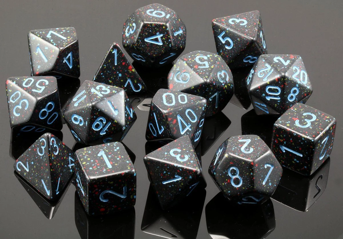 Speckled Blue Stars full set photo 3