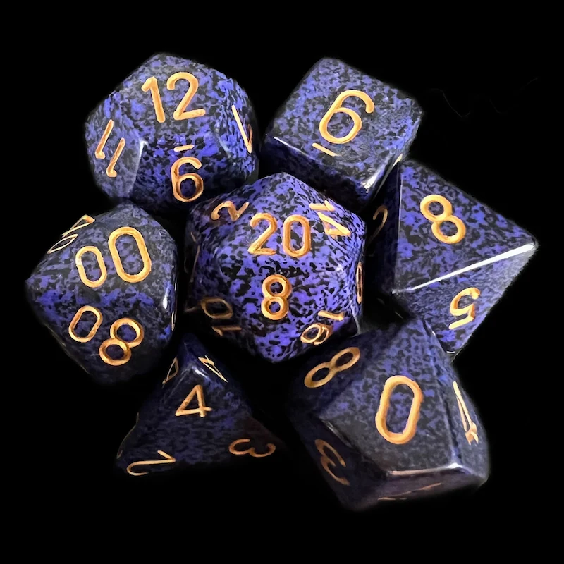 Speckled Golden Cobalt full set photo 1