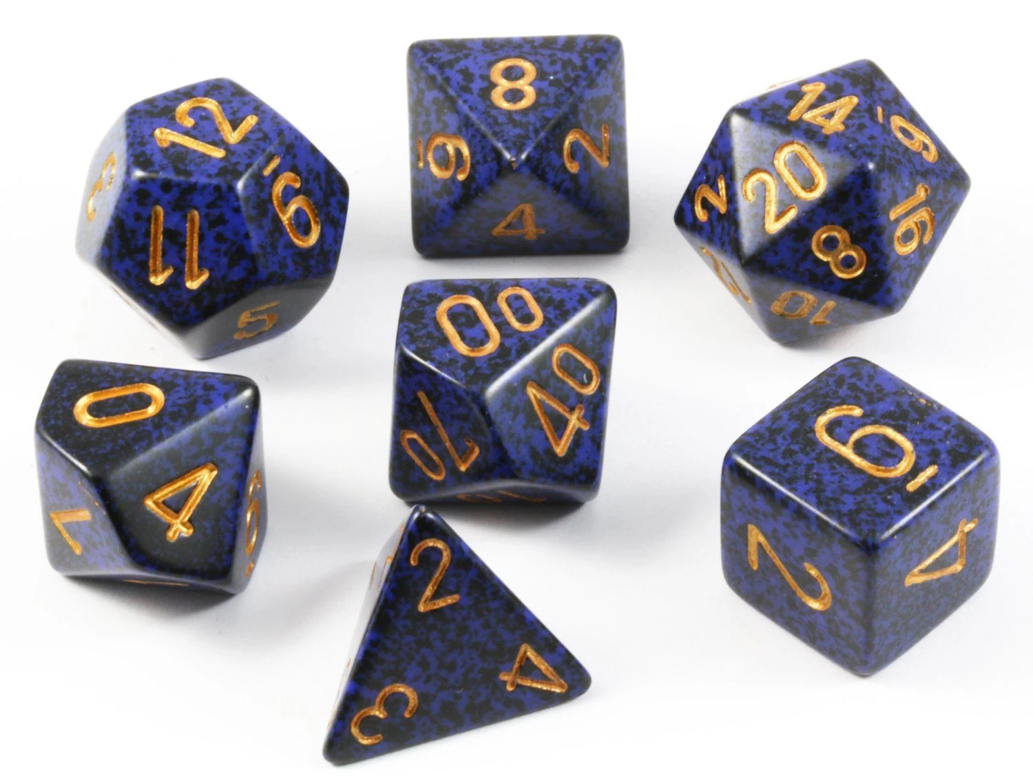 Speckled Golden Cobalt full set photo 2