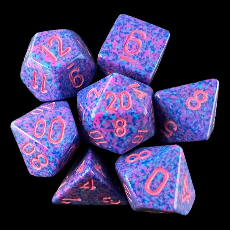 Speckled Purple Passion full set photo 1