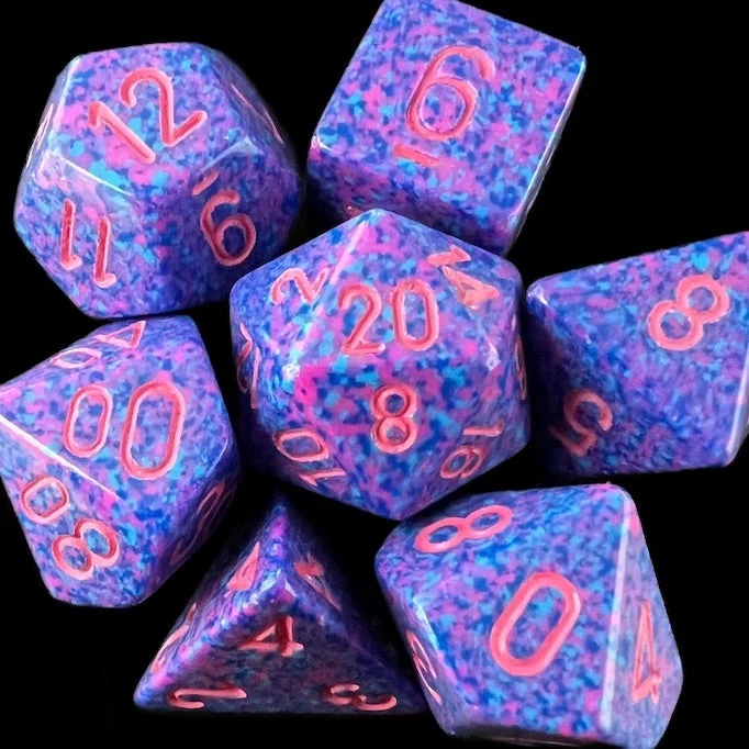 Speckled Purple Passion full set photo 2