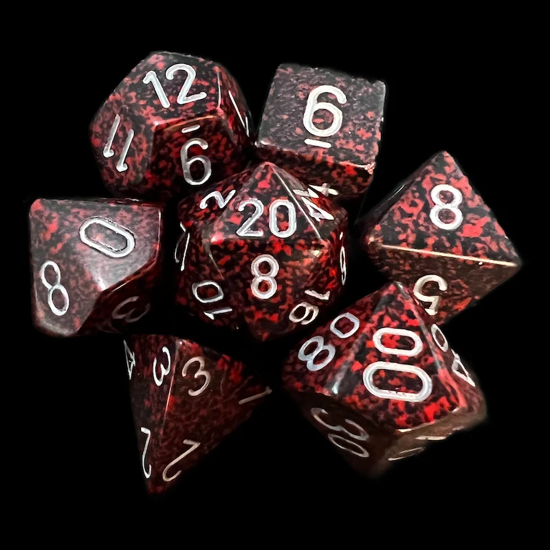 Speckled Silver Volcano full set photo 1