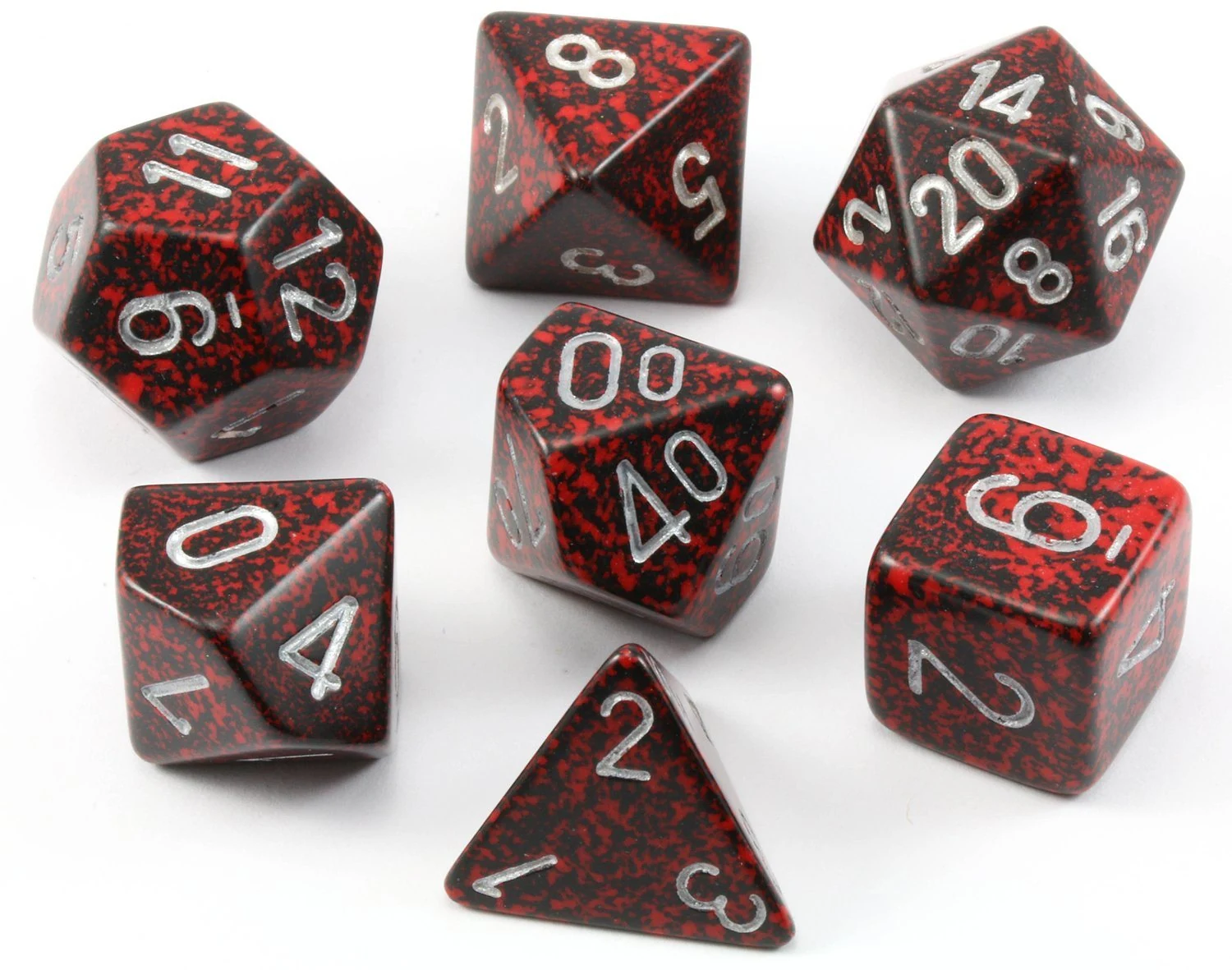 Speckled Silver Volcano full set photo 2
