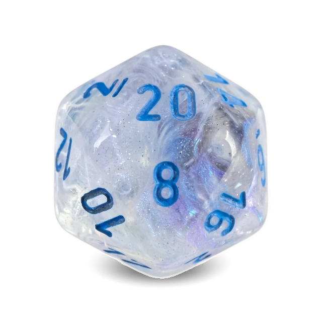 Borealis Icicle & Light Blue d20