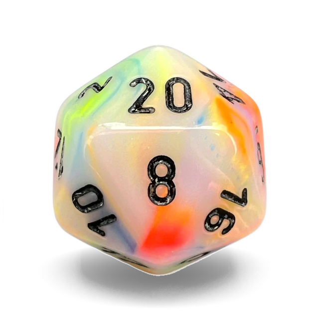 Festive Circus & Black d20