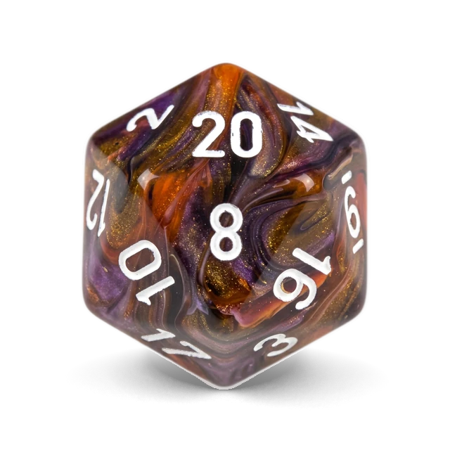 Festive Symphony & White d20