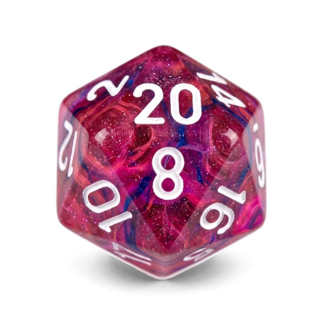 Lab Nebula Black Light Special & White d20