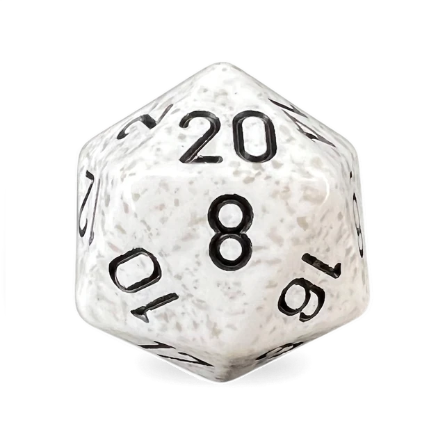 Speckled Arctic Camo d20