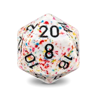 Chessex Speckled Birthday D20 die