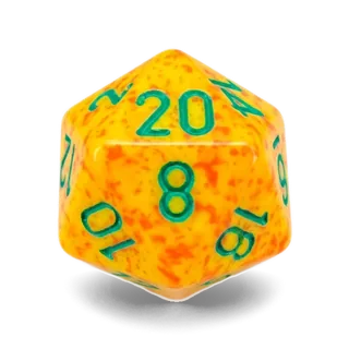 Chessex Speckled Lotus D20 die