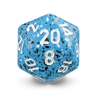 Chessex Speckled Ocean Stone D20 die