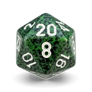 Chessex Speckled Recon D20 die