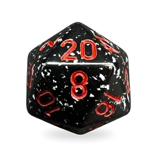 Chessex Speckled Space D20 die